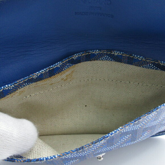 Goyard Saint Louis Tote Bag Canvas Blue - Picture 7 of 10